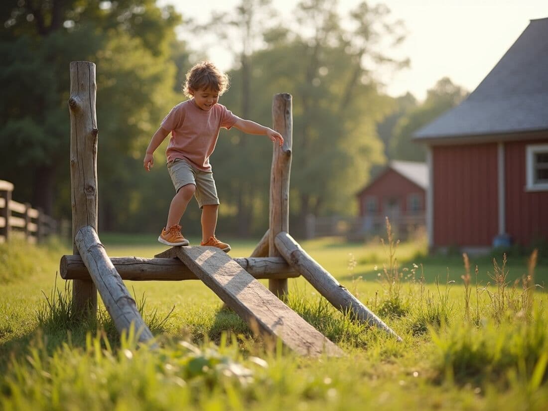 Ninja Course at Willow Meadows Farm & The Party Place
