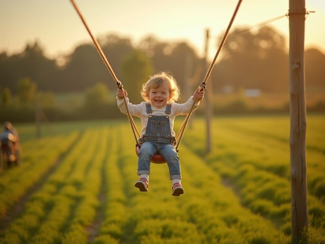 Zip Line at Willow Meadows Farm & The Party Place